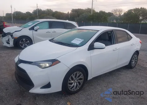 2019 Toyota Corolla L из США, поврежденный, VIN 2T1BURHE7KC147006